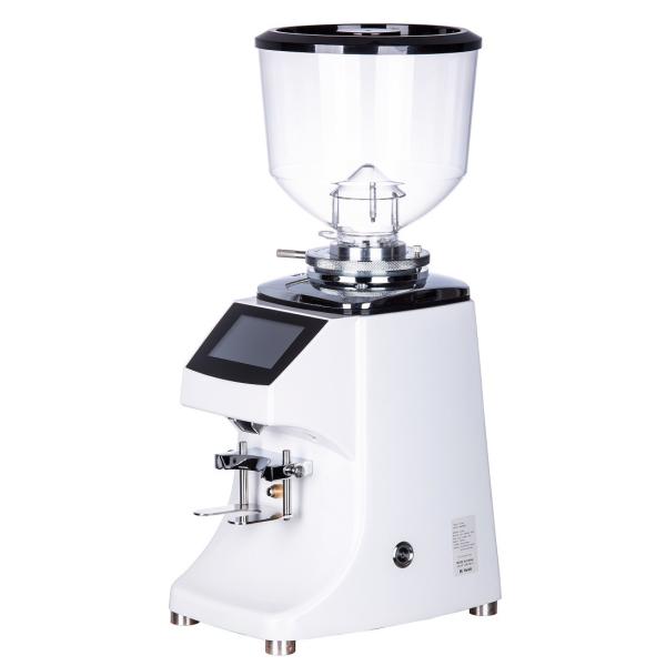 83mm Flat Burr Coffee Miller Electric Espresso Grinder White