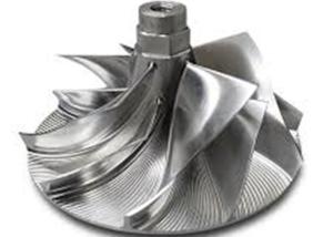 Polished Surface Turbocharger Compressor Wheel CNC Machining High Precision