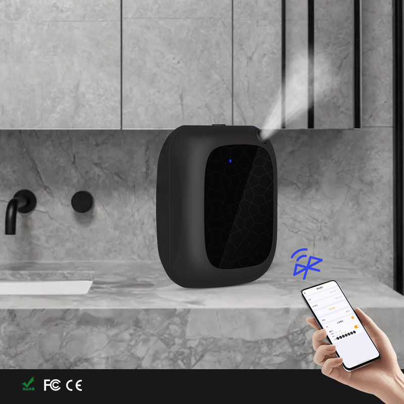 HOMEFISH DC12V Waterless Aroma Scent Diffuser Low Noise App Controlled for Home