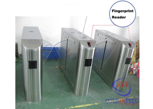 Quality CE certificate bidirectional full automatic stainless steel fingerprint access control turnstile for sale