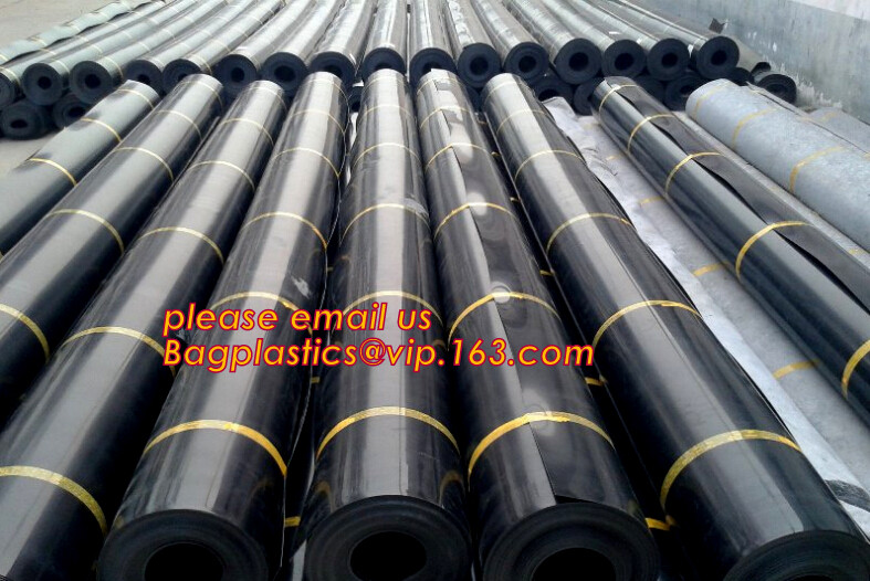 HDPE Geomembrane for Stock Water Tanks Liner,seepage-proofing HDPE film, 00:10 Fish Farm Pond Liner HDPE Geomembrane p