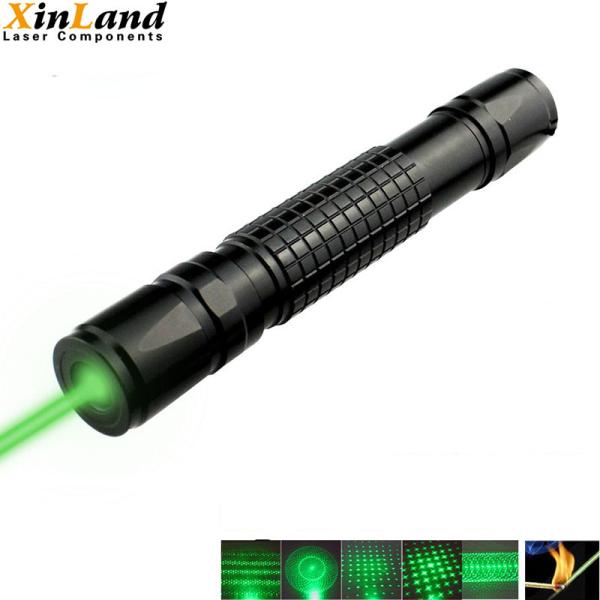Quality 405-650nm Handheld Laser Pointer Pen Adjustable Focus Powerful Wireless Presenter for sale