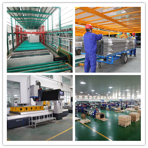 6063- T5 Silvery , Black Industrial Aluminium Profile Pneumatic / Motor Cylinder Shell