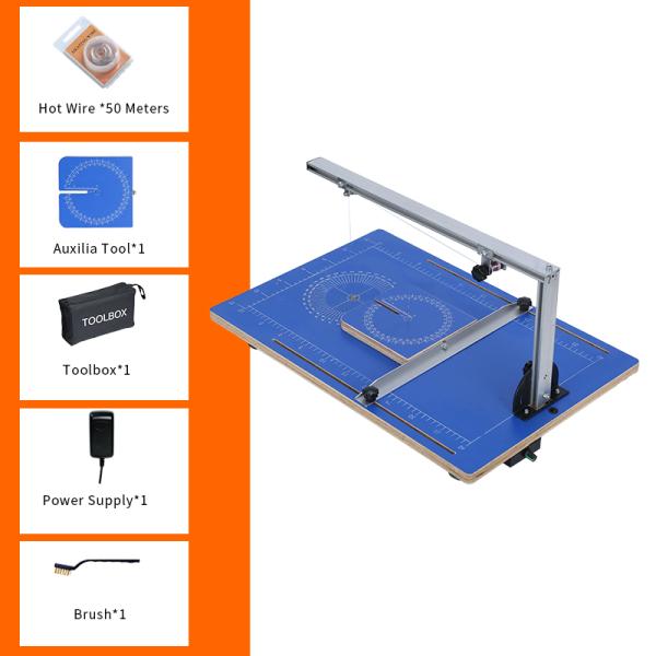 Small Table Type Hot Wire Foam Cutting Machine For Cutting Foam Sponge