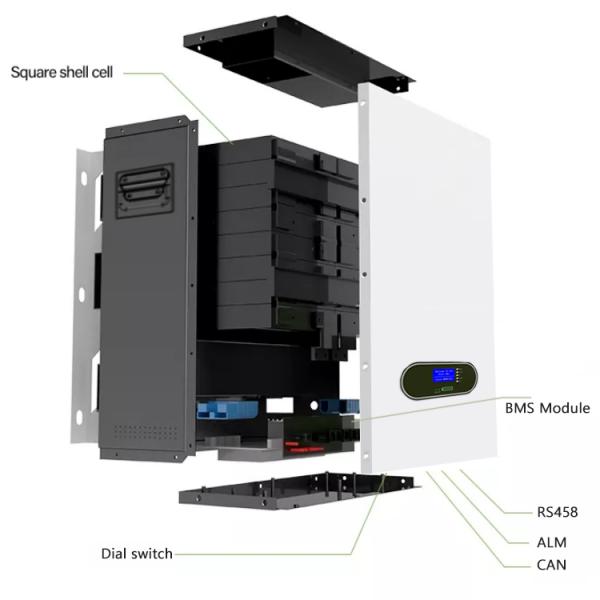 10kw 48v Lithium Power Wall Solar System Lifepo4 Lithium Ion Battery Wall