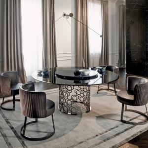 China 0.75m Contemporary Luxury Dining Table wholesale