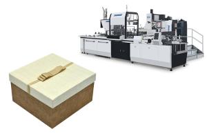 China Safety Gift Box Making Machine Photoelectric Tracking System With Touch Screen wholesale