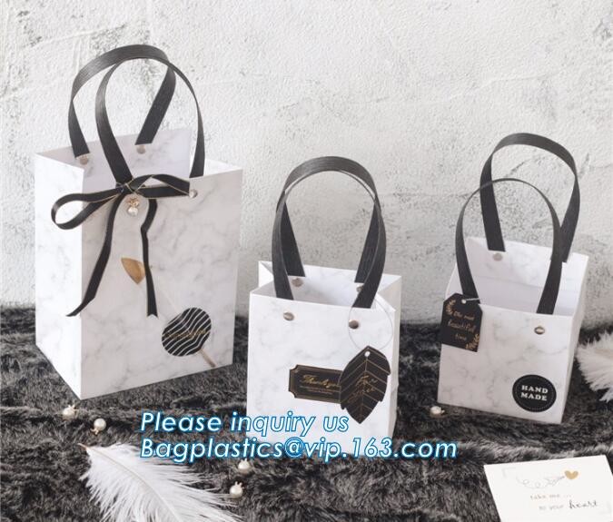 Customized Cut Printed Coated Paper Shopping Bag with Matt Lamination,rope handle custom logo printed white paper bag