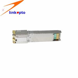 10Gbase RJ45 SFP Module 10G 30M copper Transmission ROHS Certification