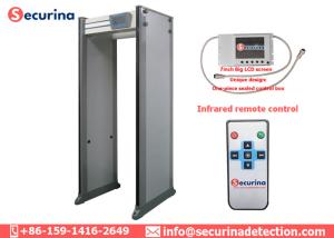 China IP65 Weather Proof Walk Through Security Screeners Equipment 45 Multi Zone Detection wholesale