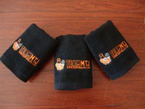 China customize towel , personalized towel , embroider your logo on the hand towel on sale