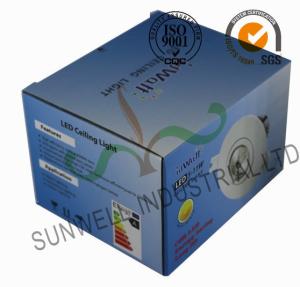 China Electronic LED Ceiling Light Bulb Packaging Boxes , Consumer Electronics Packaging wholesale