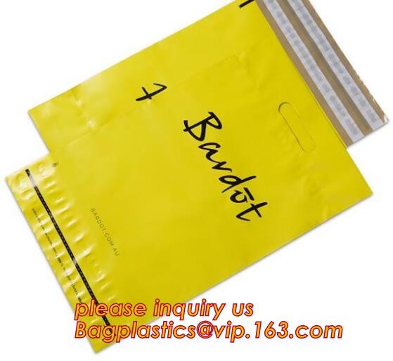 cornstarch made biodegradable and compostable courier mailing plastic shipping packaging bag with custom logo CLOTH PACK