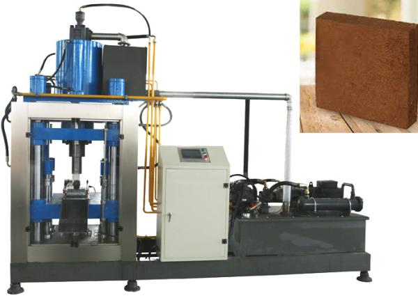 Quality Coco Peat Compressed Buffered Bricks Hydraulic Tablet Press Machine for sale