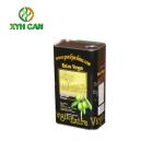 Rectangular Tin Containers 260ml Empty Storage Box 0.18-0.25 mm Thickness