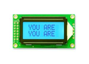 China 8 X 2 Grey Mode STN LCD Display 6'Clock Viewing Angle S6A0069 Controller ISO Standard wholesale