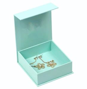 Flip Top Magnetic Jewelry Packaging Box Custom Size Accepted