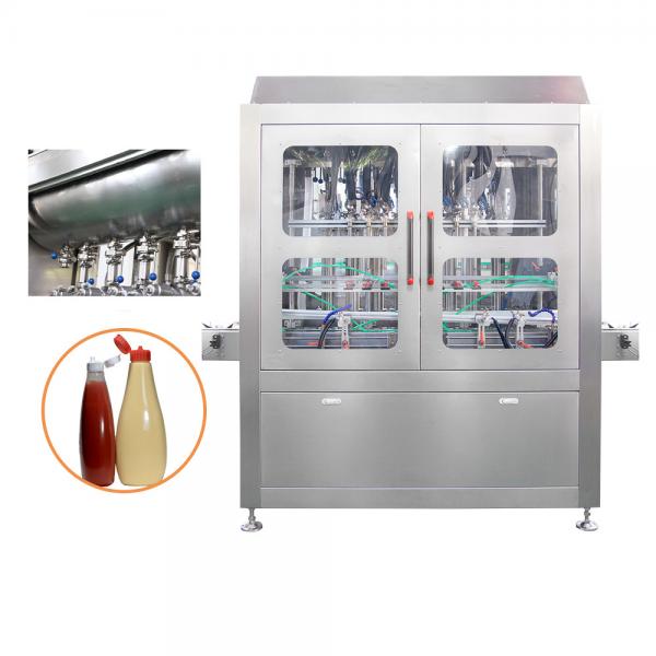 Quality Juice Aseptic Bottle Filling Machine Automatic Glass Jar Salsa Filling Machine for sale