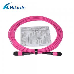 China OM4 MPO Cable Patch Cord Multimode MPO(F) -MPO(F) 8 Cores Type B 50/125um OM4 7M wholesale