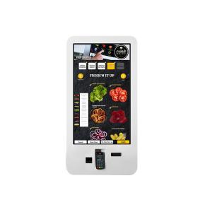 32 42  Food Ordering Self Service Payment Kiosk With Capacitive Touch Barcode Reader