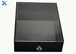 Custom Square Acrylic Tray , Hotel Toiletries Acrylic Display Tray Durable