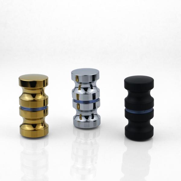 Modern Bathroom Hardware Brass Pull Glass Door Handle And Knob With Customized Design