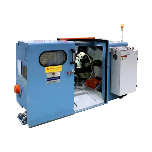 Cable Equipment High Speed Copper Automatic Double Twist Bunching Machine Wire Stranding