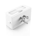 Tuya Alexa Google Wifi Power Socket , 2000W Remote Control Plug Socket