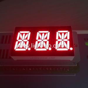 China Ultra Red 0.54 Inch Triple Digit 14 Segment Alphanumeric Led Display wholesale