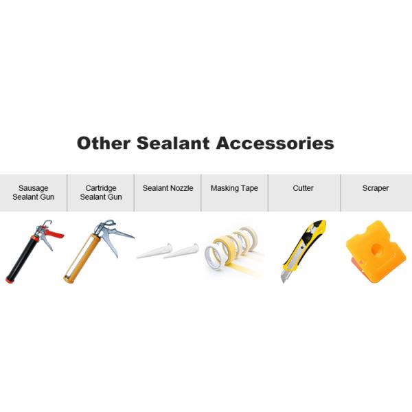 Multi-purpose Concrete Bonding Structural Glassing Neutral Silicone Sealant Adhesive
