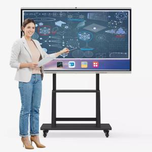 China CE ROHS FCC HDMI Interactive Screen Display Electronic Flat Panel wholesale