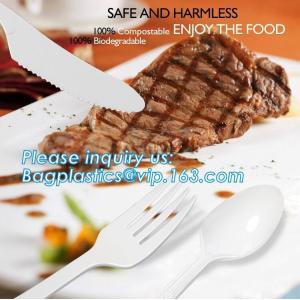 Compostable cutlery,PLA Biodegradable Disposable cutlery Biodegradable
