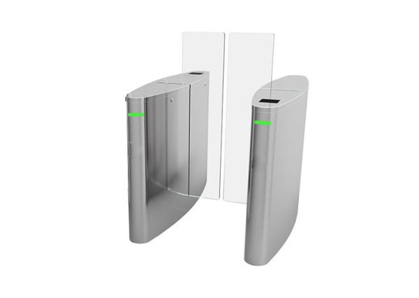 Quality LED Indicator IP54 100W Half Height Sliding Turnstile SS304 for sale