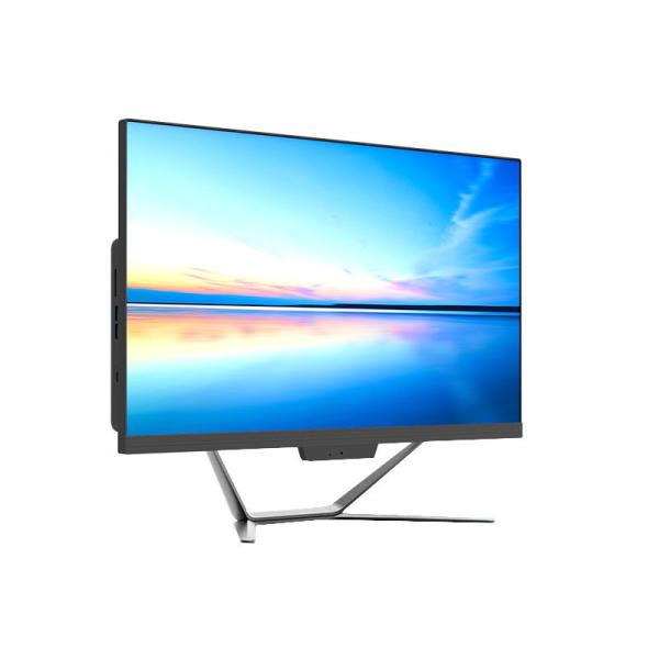 Quality Custom Windows Black 21.5 Inch All In One Desktop Computer LED Monitor All In One PC for sale