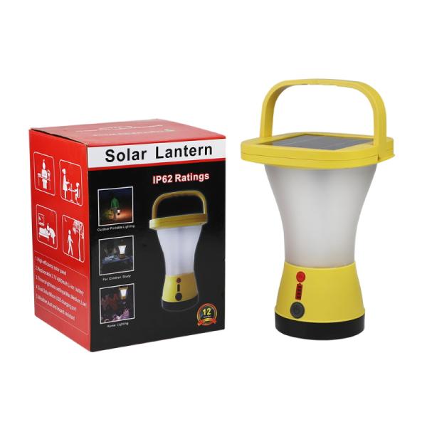 LG Solar Rechargeable Camping Lantern , 360D Outdoor Solar System Emergency Light