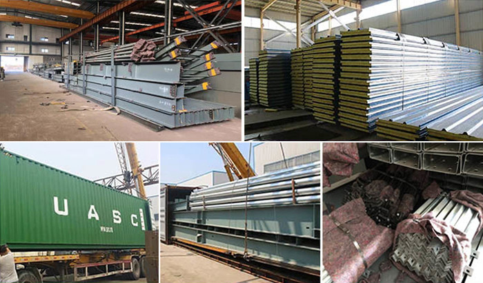 Custom Build Light Gauge Steel Frame Structure Hall Prefabricated Insulated Metal Building