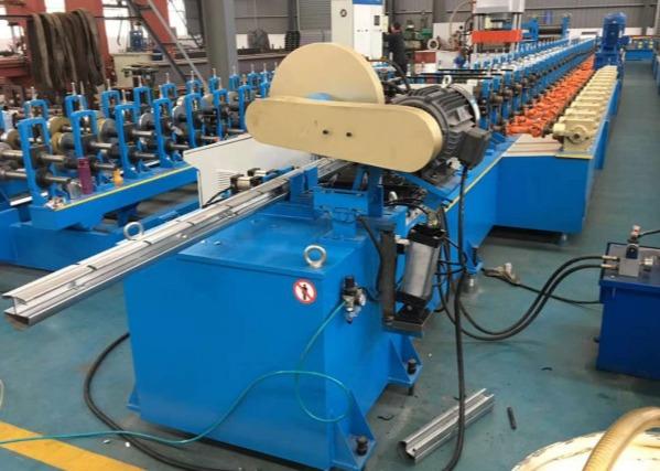 Quality ISO9001 Certificate Customized 1.2mm Material Thickness 22 Stations Automatic Fence Post Roll Forming Equipment for sale