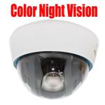 SHARP CCD, 2.8-12mm Lens Optional Dome Infrared Camera With Built - in 3 - Axis