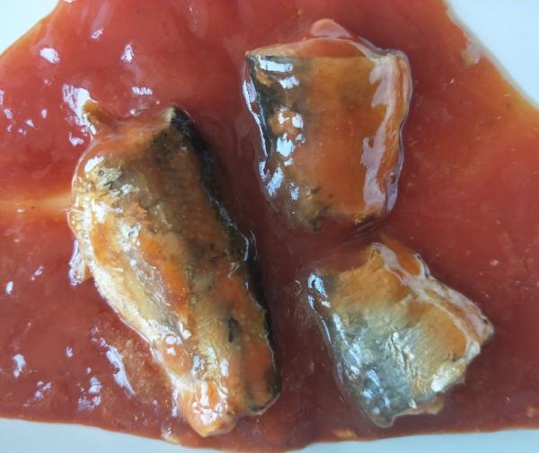Quality 125G / 155G / 425G Canned Sardine Fish in Tomato Sauce for sale