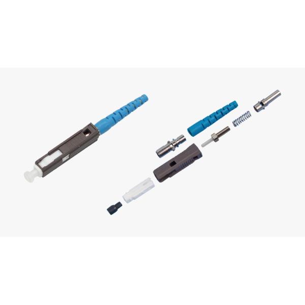 Single Mode PC Fiber Optic Jumper Cable 2.0mm MU Connector