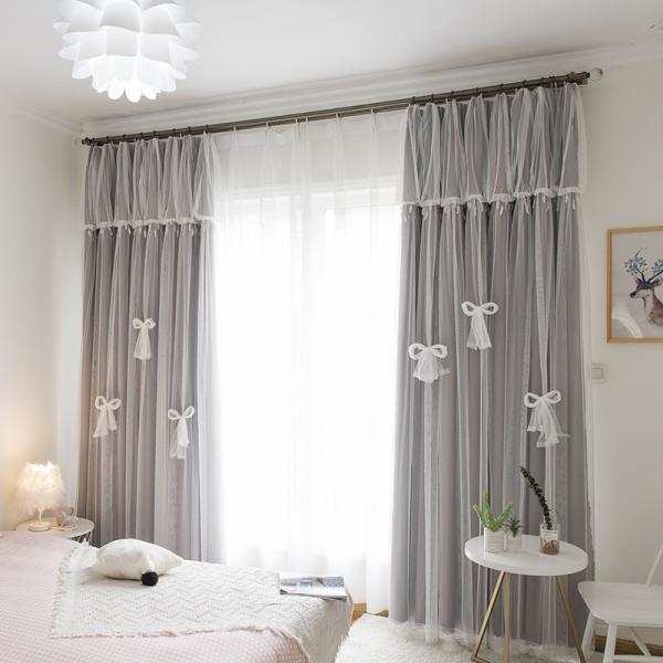 Quality Linen Cotton Living Room Luxury Blackout Window Curtains Fabric for sale