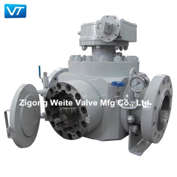 Quality Offshore Platform Pig Ball Valve Two Position Shut Off API 607 for sale