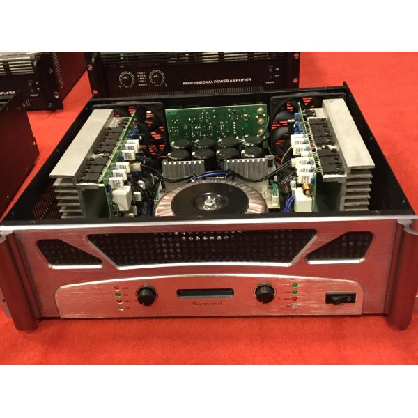 2 X 1700w 2 Class H Power Amplifier Karaoke with Two Cooling Fans