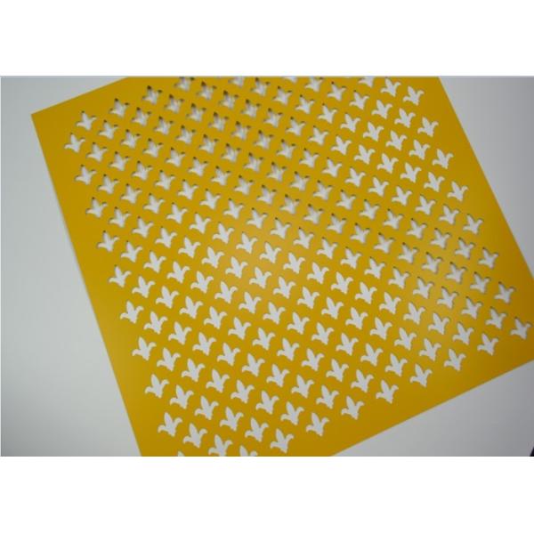 Decorative Perforated Metal Mesh Sheets 1m / 1.22m Width For Space Dividers