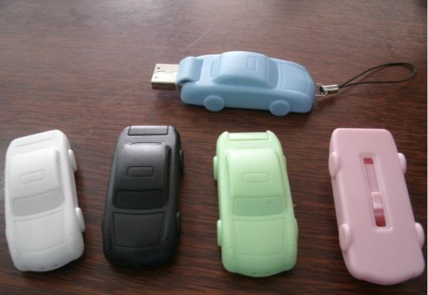 Quality 2GB to32GB Plastic Memory Stick Drive,Lovely Car-shaped USB Flash Drive Memory Disk for sale