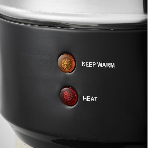 Catering Electric Water Boiler Single Layer Stainless Steel Drinking Bottle Warmer