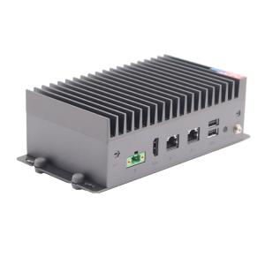 Aluminum Embedded AI Edge Computer RS232 PCIE For Entry Level