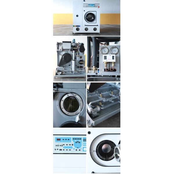 Commercial Energy-Efficient Dry Cleaning Machine Closed System with High Extraction PLC Touch Screen Washing Equipments