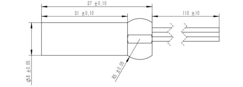 High Stability DPSS Laser Aiming Laser Diode Pumped Laser Modules with 0.01 KG Weight