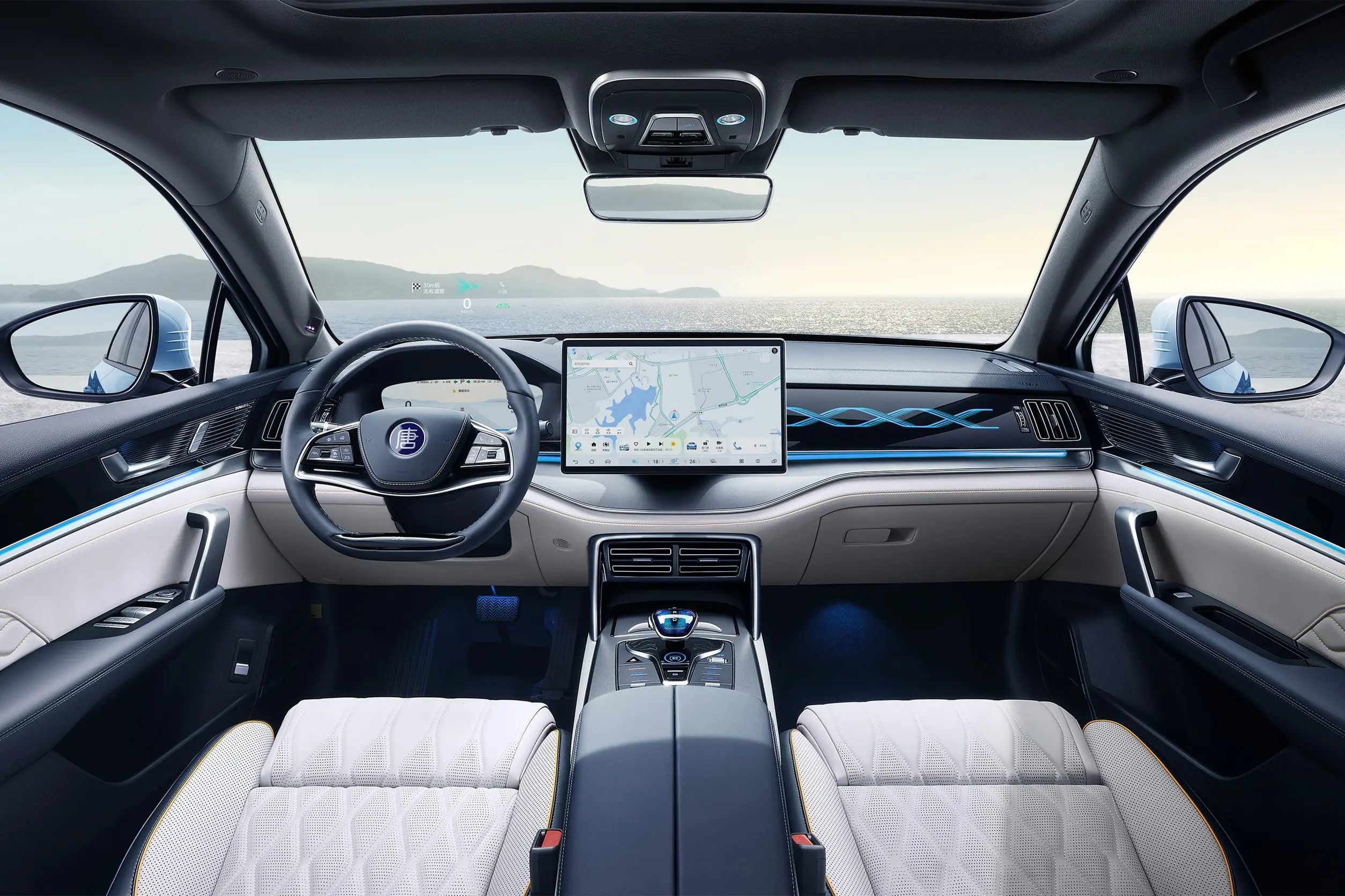 BYD Tang Electric Car Combining Modern Elegance with Cutting-Edge Technology